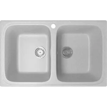 Кухонная мойка Mixline ML-GM23 серая 310 (4630030635680)
