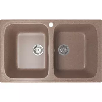 Кухонная мойка Mixline ML-GM23 терракотовая 307 (4630030635802)