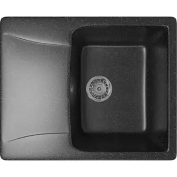 Кухонная мойка Mixline ML-GM26 черная 308 (4630030636434)