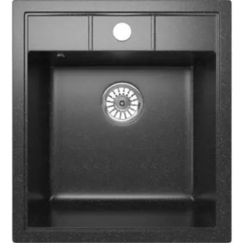 Кухонная мойка Mixline ML-GM28 черная 308 (4620031446774)