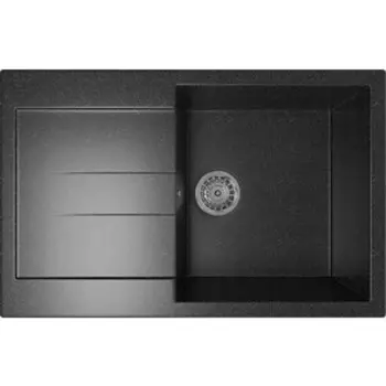 Кухонная мойка Mixline ML-GM31 черная 308 (4640030862214)