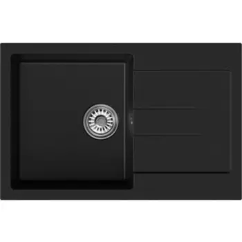 Кухонная мойка Mixline ML-GM31 NEW ультра-черная 344