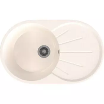 Кухонная мойка Mixline ML-GMS05 белая 331