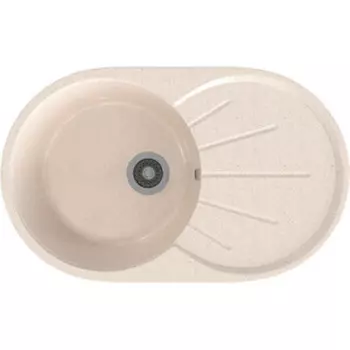 Кухонная мойка Mixline ML-GMS05 бежевая 328