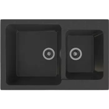 Кухонная мойка Mixline ML-GMS13 черная 308