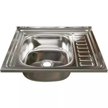 Кухонная мойка Mixline Накладная 60x50 нержавеющая сталь 0,4 мм (4640030862405)