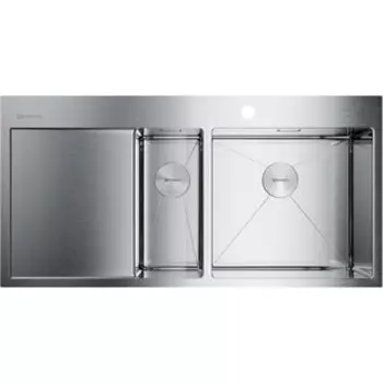 Кухонная мойка Omoikiri Akisame 100-2 IN-R нержавеющая сталь (4973547)