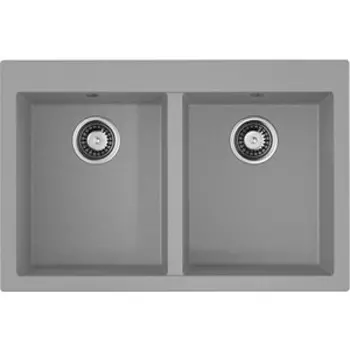 Кухонная мойка Omoikiri Bosen 80-2-GR leningrad grey (4993569)