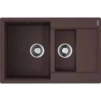 Кухонная мойка Omoikiri Daisen 78-2 DC темный шоколад (4993333)