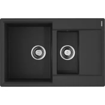 Кухонная мойка Omoikiri Daisen 78-2T-BL черный (4993535)