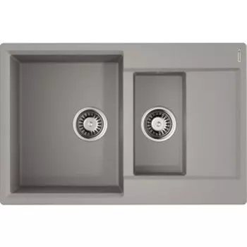 Кухонная мойка Omoikiri Daisen 78-2T-GR leningrad grey (4993585)