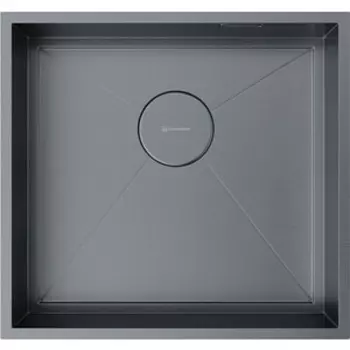 Кухонная мойка Omoikiri Kasen 48-26-GM вороненая сталь (4997058)