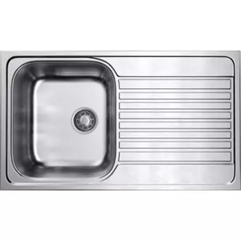 Кухонная мойка Omoikiri Kashiogawa 86 IN нержавеющая сталь (4993453)
