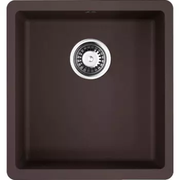 Кухонная мойка Omoikiri Kata 40-U DC 40x42 темный шоколад (4993395)