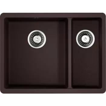 Кухонная мойка Omoikiri Kata 55-2-U DC темный шоколад (4993388)