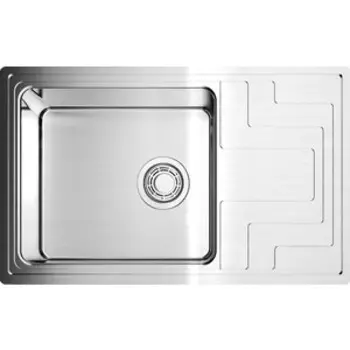 Кухонная мойка Omoikiri Mizu 78-LB IN нержавеющая сталь (4973729)