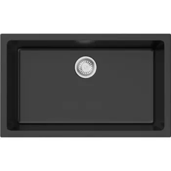 Кухонная мойка Omoikiri Okinoshima 76-U/I-BL черный (4997146)