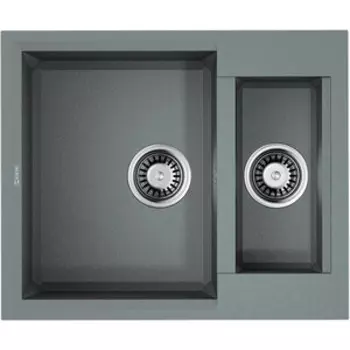 Кухонная мойка Omoikiri Sakaime 60-2-GR leningrad grey (4993554)
