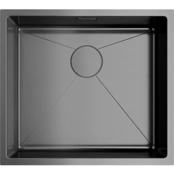 Кухонная мойка Omoikiri Taki 49-U/IF GM вороненая сталь (4973524)