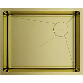 Кухонная мойка Omoikiri Taki 54-U/IF-LG Side SF светлое золото (4997092)