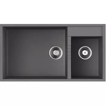 Кухонная мойка Omoikiri Tedori 85-2-U PL платина (4993947)