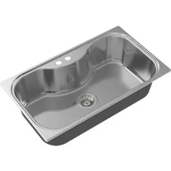 Кухонная мойка Oulin OL-330 сатин