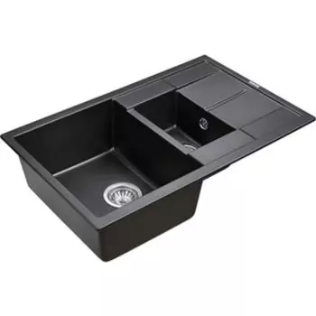 Кухонная мойка Paulmark Feste черный (PM237850-BL)