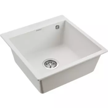 Кухонная мойка Paulmark Praktisch белый (PM105152-WH)