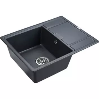 Кухонная мойка Paulmark Weimar черный металлик (PM216550-BLM)