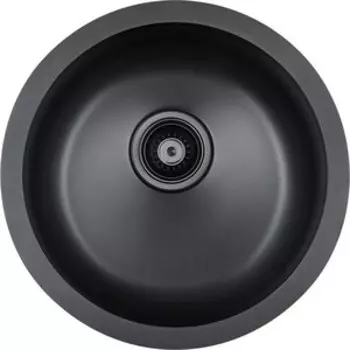 Кухонная мойка Paulmark Werra вороненая сталь (PM404646-GM)