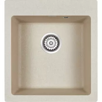 Кухонная мойка Paulmark Zemar 460х510 бежевая (PM104651-BE)