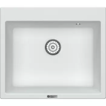 Кухонная мойка Point Бинга 60 белая (PN3003W)