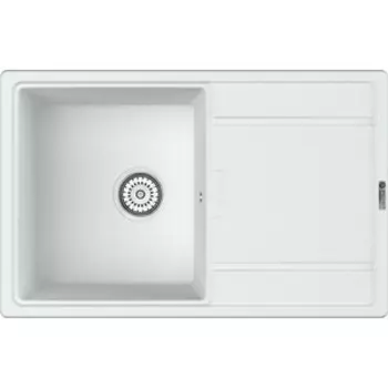 Кухонная мойка Point Лаура 78 белая (PN3005W)