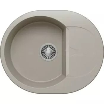 Кухонная мойка Polygran Atol 620 №14 серый (678941)