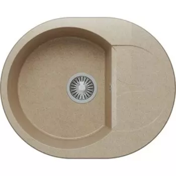 Кухонная мойка Polygran Atol 620 №302 песочный (678989)