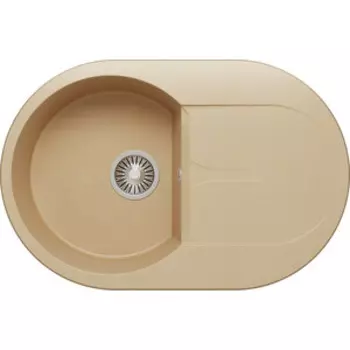 Кухонная мойка Polygran Atol 760 №27 бежевый (679023)