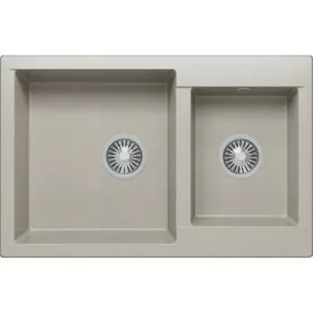 Кухонная мойка Polygran Brig 772 №14 серый (621473)