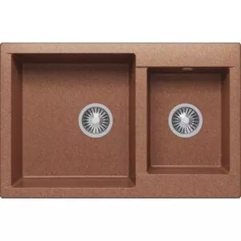 Кухонная мойка Polygran Brig 772 №307 терракот (621527)