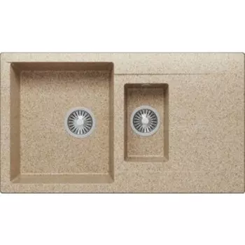 Кухонная мойка Polygran Brig 870 №302 песочный (627413)