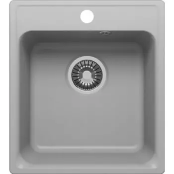 Кухонная мойка Polygran Quartz Bond 430 дым