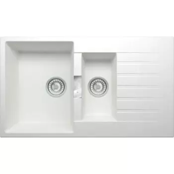 Кухонная мойка Tolero Loft TL-860 №923 белый (473875)