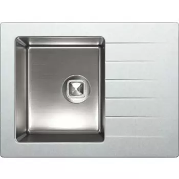 Кухонная мойка Tolero Twist TTS-660 №001 серый металлик (474094)