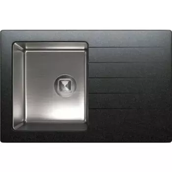 Кухонная мойка Tolero Twist TTS-760 №911 Black Edition черный (581418)