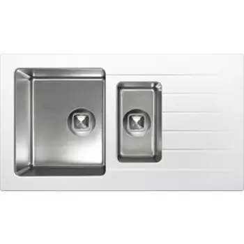 Кухонная мойка Tolero Twist TTS-890K №923 белый (474438)