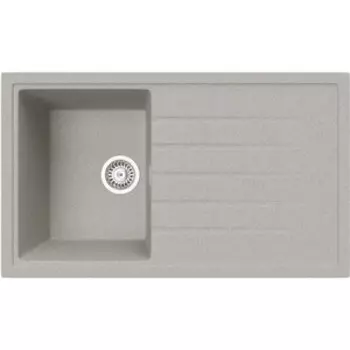Кухонная мойка TopZero Claudia Smoke 47 серая