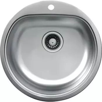 Кухонная мойка TopZero EL 510 нержавеющая сталь, полированная