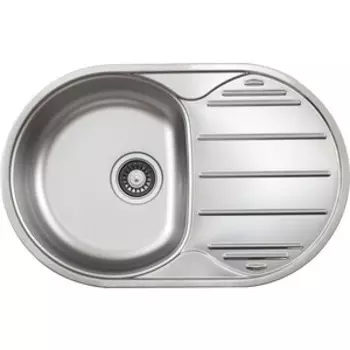 Кухонная мойка TopZero EL 780.500 нержавеющая сталь, микродекор