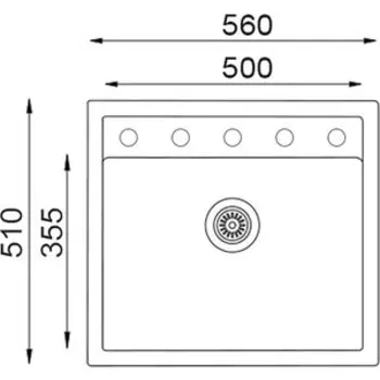 Кухонная мойка TopZero Georgia Galaxy