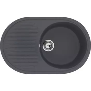Кухонная мойка Ulgran U-107 антрацит (U-107-343)