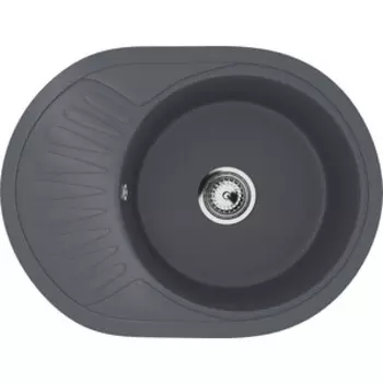 Кухонная мойка Ulgran U-107M антрацит (U-107m-343)